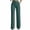 Green, variant on ShomPort Women's Summer High Waist Work Pants Casual Business Straight Dress Pant with Pockets