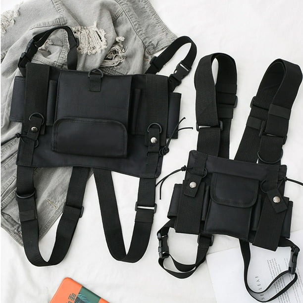 Bolsa para el pecho, mochila para el pecho, bolsa para el pecho de tela Oxford, bolsa para chaleco, tecnología innovadora
