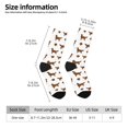 thumbnail image 2 of Vsdgher Labrador Retriever Dog Crew Socks for Men & Women, Breathable Casual Athletic Ankle Socks, 2 of 6
