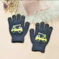 thumbnail image 1 of mmirethe 1 Pair Toddler Gloves Simple Clothes Accessory Finger Warmer Hand Warming Cover Car Pattern Knitted Kid Glove for Outdoor Type 1 Type 3, 1 of 6