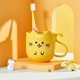 thumbnail image 2 of Bathroom Tumbler Thicken Children Creative Cartoon Cat Cute Mouthwash Cup Teeth Brushing Storage Wash Cup Baby Toothbrush Cups, 2 of 5
