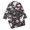H1-Black491, variant on Puliio Halloween Pajamas for Women 2 Piece Pants Sets Cute Ghost Print Long Sleeve Notch Collar Top and Pants Dreamy‑Soft Nightwear Pjs set