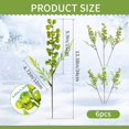 thumbnail image 2 of Espuma Huianer Green con bayas artificiales, 6 unidades, 34 cm, 2 of 7