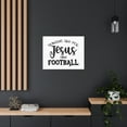 thumbnail image 4 of Scripture Walls Sundays Are For Jesus And Football Exodus 20:8 Christian Wall Art Print Ready to Hang Unframed, 4 of 18
