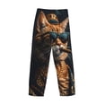 thumbnail image 3 of Lsque Dapper Cat in Sunglasses Print Men's Pajama Pants, Lounge Pant - Comfortable Home Wear,Elastic Waistband, Stylish Design-X-Large, 3 of 9
