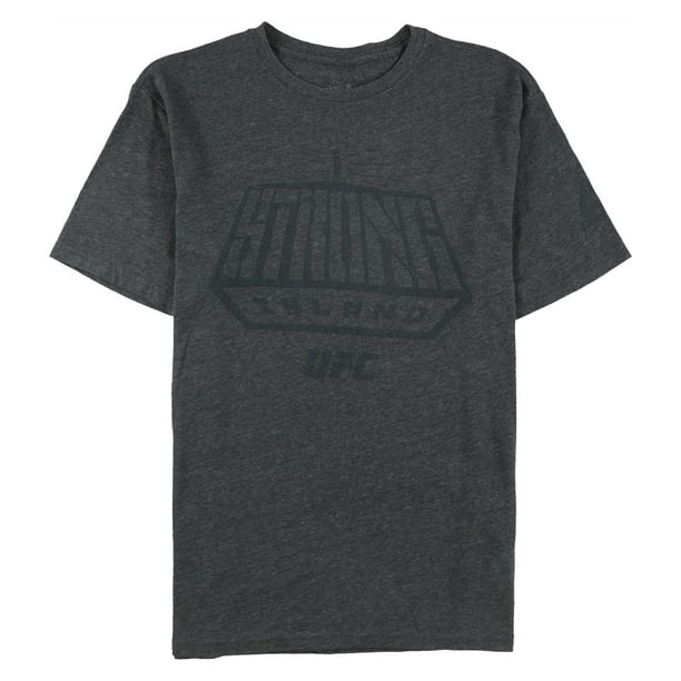 Reebok Strong Island Graphic playera para hombre, gris, grande