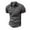 Dark Gray, variant on Yifymode Men's Zip-Up Collar Short Sleeve Polo Shirt, Classic Fit Soft Fabric Chest Pocket Casual Top Army Green L