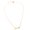 Gold-color, variant on Stainless Steel Necklace Protective Runes Pendant Representing Strength and Individuality for Modern Fashion Lover