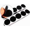 thumbnail image 2 of Puntos autoadhesivos, fuerte diámetro adhesivo, gancho trasero adhesivo, monedas de nailon, tiras de bucle con pegamento adhesivo resistente al agua, cintas para monedas (negro), 2 of 4