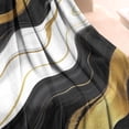 thumbnail image 3 of Black Marble Gold Wave Pattern Blanket,Comfortable Soft Lamb Wool Throw Blanket,All Season,Warm Lightweight Blankets for Sofa Bed Couch Living Room Chair,40"x50", 3 of 4
