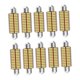 thumbnail image 4 of 10 Uds. Bombillas de luz de techo luz brillante accesorios de luz de maletero bombilla de luces traseras de 41mm, 4 of 8