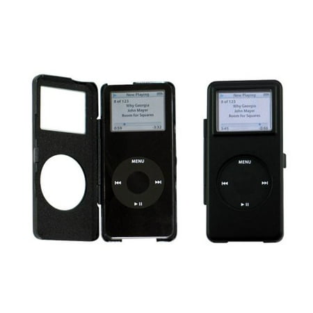 Cta Digital Steering - CTA Digital IP-HCNBL Black Hard Case for iPod nano