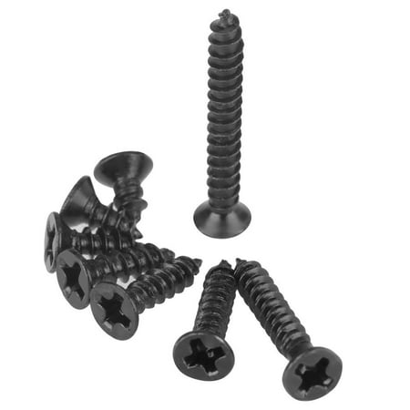 

LYUMO 800pcs M2 Black Carbon Steel Countersunk Flat Cross Head Self Tapping Screws Set Self Tapping Screws Carbon Steel Screws