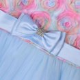 thumbnail image 5 of Girl Short Sleeve 3D Flower Tutu Dresses Holiday Princess Wedding Party Costume, 5 of 5