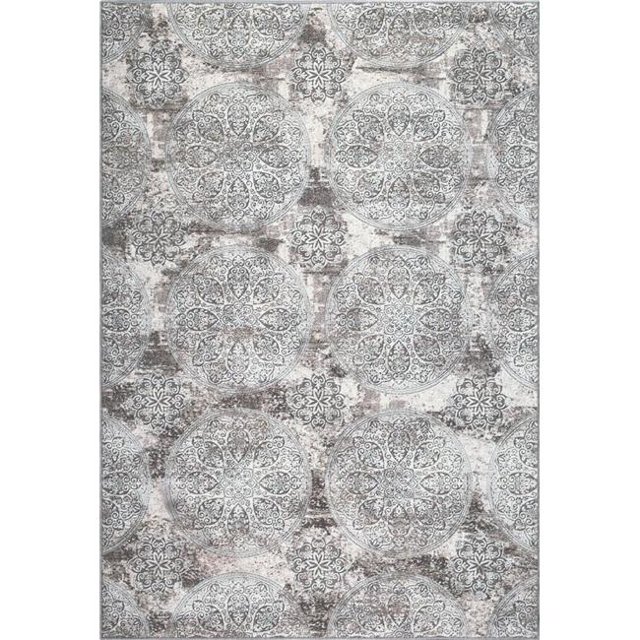Dynamic Rugs FC24969046555 2 ft. x 3 ft. 11 in. Fresco 96904 Rectangle Transitional Area Rug - 6555 Beige & Taupe