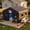 Black-23FT, variant on BPMIO Inflatable Nightclub with Gazebo, 27*16.4*12 ft Inflatable Party Tent with 950W Blower, Blow up Night Club for Event Birthday Wedding Party