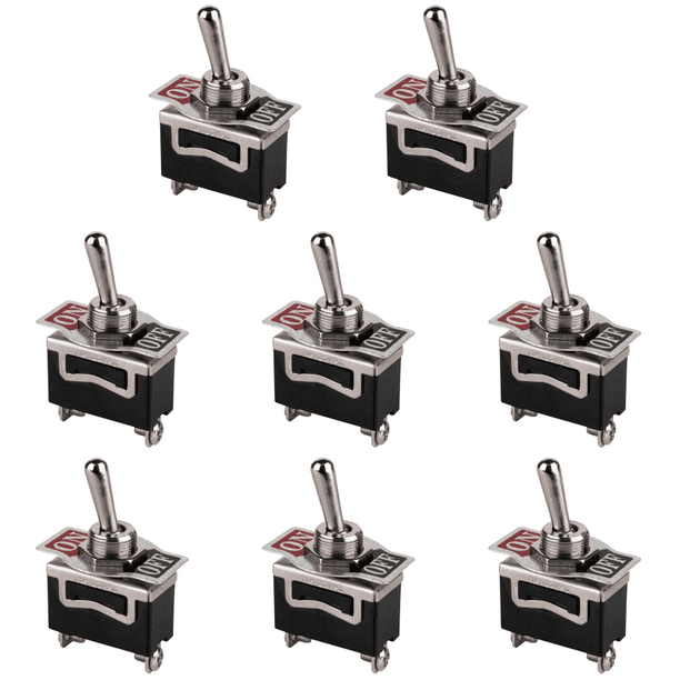 Interruptor ON OFF 2Pin 15A 250V 20A 125V SPST Basculante Cubierta ...