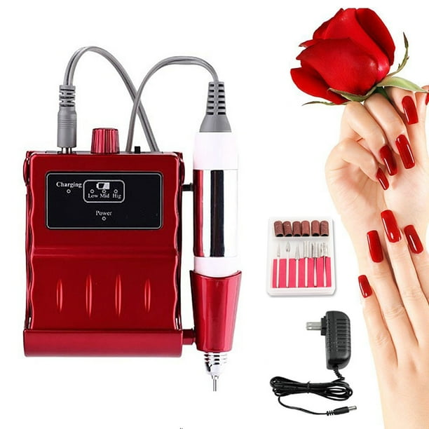iMeshbean Portable Rechargeable Cordless Nail File Drill Manicure