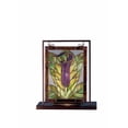 thumbnail image 2 of Jack-in-the-Pulpit Lighted Mini Tabletop Window Panel, 2 of 2