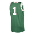 thumbnail image 3 of Men's Mitchell & Ness Oscar Robertson Green Milwaukee Bucks 1970/71 Hardwood Classics Swingman Jersey, 3 of 3