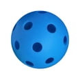 thumbnail image 2 of 1 Pc Blue 26 Holes Pickleball Ball, 2.8 Inch Blue Polymer Pickle Balls, Aerodynamic Stable Ball for Indoor & Outdoor Court, Recreational Sports Training & Backyard Game, 2 of 7