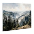 thumbnail image 2 of Stupell Industries Traditional Misty Tree Tops Vista Canvas Art, 40 x 30, by Franklyn Gregory, 2 of 8