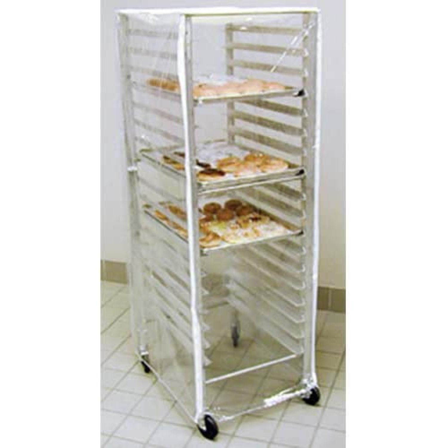 CintBllTer SUPRO10EC Economy Bakery Rack Cover, 62"H