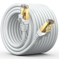thumbnail image 1 of Maximm Cable Ethernet White Cat 7 de Alta Velocidad F/FTP de 50 Pies, Cable de Red, Cable Ethernet de 50 Pies, Cable Ethernet Patch, Cable Ethernet White, Cable Ethernet Cat7, Cable Ethernet de 50 Pie, 1 of 5