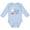 AE-Light Blue, variant on Inktastic My 1st Easter with Bunny and Easter Basket Boys Long Sleeve Baby Bodysuit