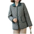 thumbnail image 4 of ZACPNCV Women's Moorlands Classic Quilt Jacket Petrol Sand, 4 of 6