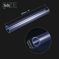thumbnail image 2 of Unique Bargains 25.6mm ID 32mm OD 0.2m Transparent Blue PVC Rigid Round Pipe High Transparency, 2 of 6