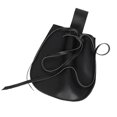 thumbnail image 4 of Portable Dice Bag Tray Drawstring Belt Pouch Style for Role Playing black, 4 of 7