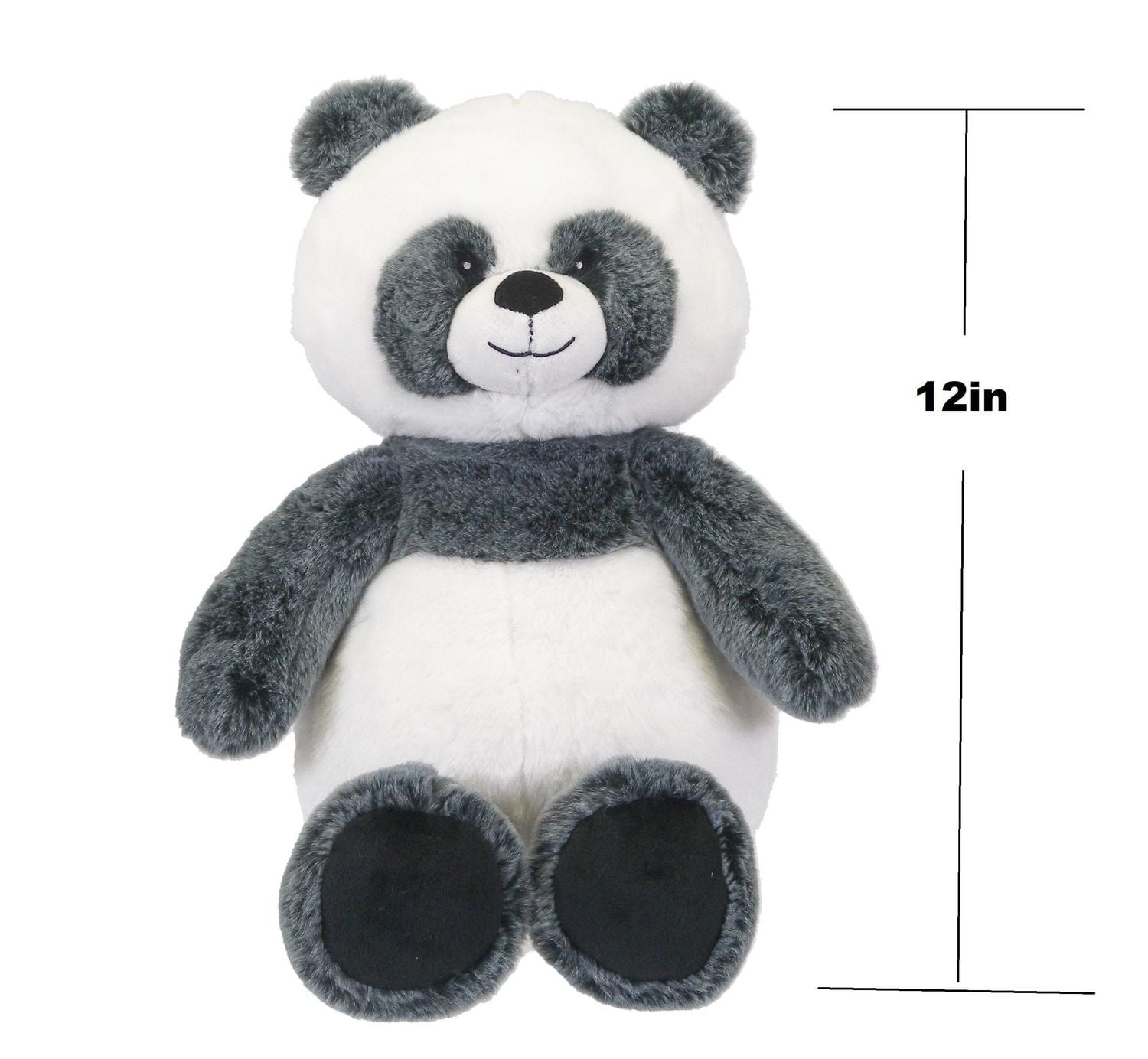 Kid Connection Animal de la Jungle Super doux Panda 12''H Peluche super douce et câline