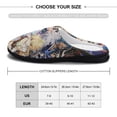 thumbnail image 2 of Genshin Impact Women's Cotton Home Shoes, Trendy Printed Slippers Thick Plush Warm House Slippers 11-12(42-43), 2 of 8