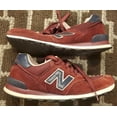 thumbnail image 1 of SWEET NEW BALANCE 574 BURGUNDY RED SNEAKERS MEN'S SIZE US11D, 1 of 6