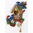 thumbnail image 2 of Cross-Stitch Kit New Home SNV-715 Needlework MP Studia Bird Brown, 2 of 7