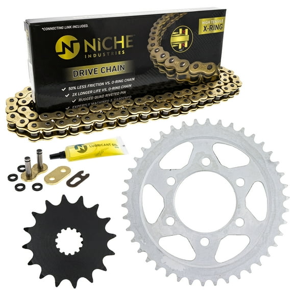 Niche Sprocket Chain Set for Kawasaki ZX750 16/42T 525 X-Ring Motorcycle MK1004899