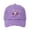 Light Purple, variant on Mens Baseball Cap Canada "Strong & Free" Embroidered Print Solid Light Tone Adjustable Casual Sports Caps