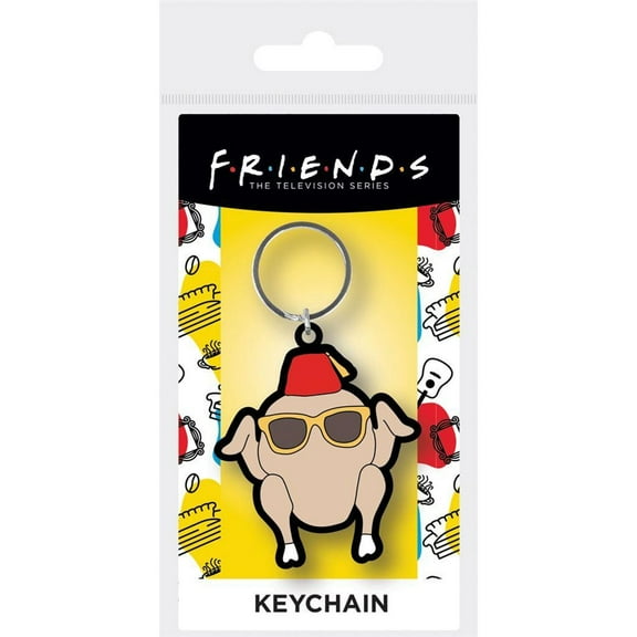 Friends Turkey Rubber Keychain