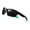 02-Black-Green Frame/Black Lens, variant on Polarized Sunglasses Men Sports UV400 Protection Lightweight Wraparound Green Sun Glasses Comfortable for Fishing, Running, Hiking, Driving Tortoiseshell Frame