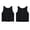 Black, variant on Womens Tank Top Women's Sleeveless Round Neck Casual Layering Tank Camisole Tops for Women Black L