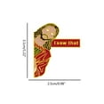 thumbnail image 5 of Necvior Funny Jesus Enamel Pins Cute Brooches I That Jesus Lapel Pin Backpack Accessories Badges Jewelry Gift for Women Men, 5 of 15