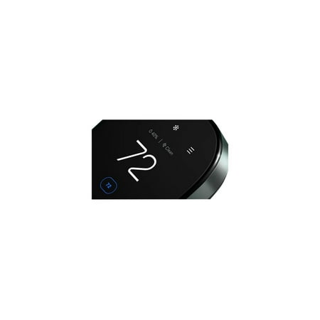 ecobee - Premium Smart Programmable Touch-Screen Thermostat with Siri, Alexa, Apple HomeKit and Google Assistant - Black