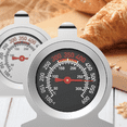 thumbnail image 4 of GJX Temperature Gauge Durable Double Metal Structure Indoor Thermometer Rustproof High-Temperature Stainless Steel Thermapen Instant Read Thermometer,01, 4 of 4