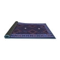 thumbnail image 2 of Ahgly Company Indoor Square Oriental Blue Traditional Area Rugs, 7' Square, 2 of 4