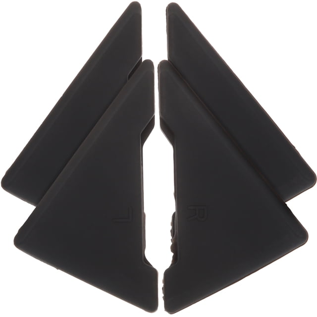 4 piezas de la puerta de automóvil de la puerta de la puerta del automóvil silicona universal puerta de la puerta del automóvil cubierta protector