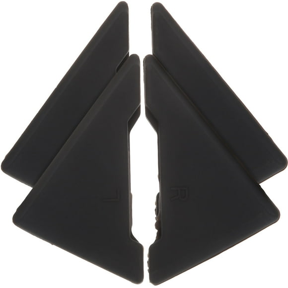 WORGEOUS 4 piezas de la puerta de automóvil de la puerta de la puerta del automóvil silicona universal puerta de la puerta del automóvil cubierta protector