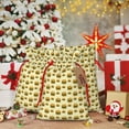thumbnail image 6 of Pofeuu Burgers And Hot Dogs Print Burlap Bags with Drawstrings Drawstring Gift Bags Pouch Bag for Thankgiving Birthday Party Gift Wrapping Treats and Party Favors-Small, 6 of 9