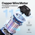 thumbnail image 4 of SPECSTAR 110V 1.5 HP 6000 GPH Powerful Self Primming Single Voltage Swimming Pool Pump with Strainer Basket, 4 of 7