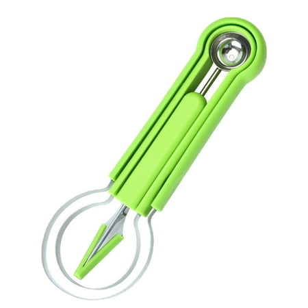 

Melon Baller Scoop Set | 4 In 1 Stainless Steel Fruit Carving Tools Ice Cream Baller | Multifunctional Fruit Scooper and Seed Remover for Watermelon Ice Cream Melon